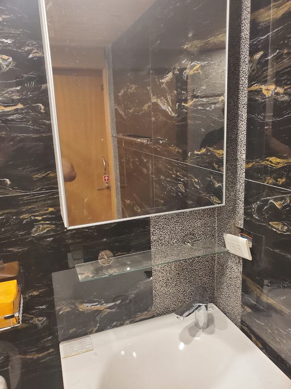 順檍工程行台北・新北台北・新北衛浴裝修｜雙洗手台與浴櫃收納｜洗手檯與衛浴機能更新現場紀錄 11